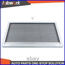 Motorhome Blind Flyscreen Caravan Camper Van Conversion Rv Grey 120cm×65cm