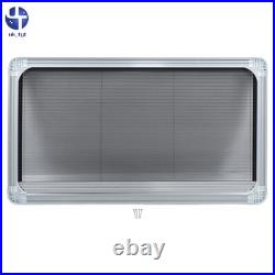 Motorhome Blind Flyscreen Caravan Camper Van Conversion Rv Grey 120cmx65cm