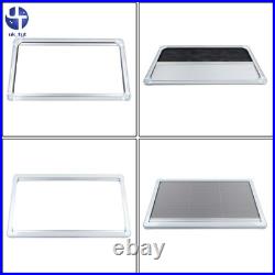 Motorhome Blind Flyscreen Caravan Camper Van Conversion Rv Grey 120cmx65cm