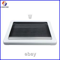 Motorhome Blind Flyscreen Caravan Camper Van Conversion Rv White 110cm55cm