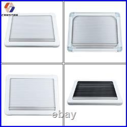 Motorhome Blind Flyscreen Caravan Camper Van Conversion Rv White 110cm55cm