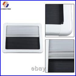 Motorhome Blind Flyscreen Caravan Camper Van Conversion Rv White 110cm55cm