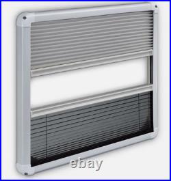 Motorhome Blind Flyscreen Caravan Camper Van Grey 100 x 50cm