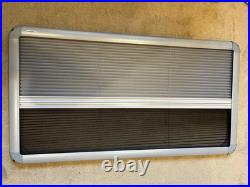 Motorhome Blind Flyscreen Caravan Camper Van Grey 100 x 50cm