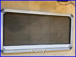 Motorhome Blind Flyscreen Caravan Camper Van Grey 100 x 50cm