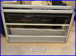 Motorhome Blind Flyscreen Caravan Camper Van Grey 100 x 50cm