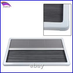 Motorhome Blind Flyscreen Grey Caravan Camper Van Conversion RV 90cmx65cm