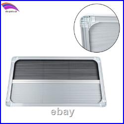 Motorhome Blind Flyscreen Grey Caravan Camper Van Conversion RV 90cmx65cm
