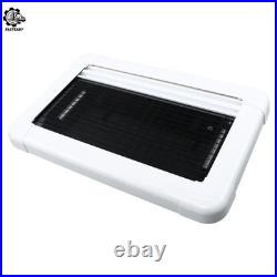 Motorhome Camper Van Rv Tempered Glass Hinged Window With Flyscreen 700mm450mm