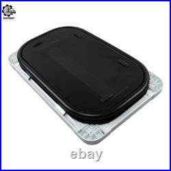 Motorhome Camper Van Rv Tempered Glass Hinged Window With Flyscreen 700mm450mm