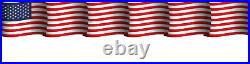 Motorhome Camper Van Sticker Decal Set USA Waving Flag