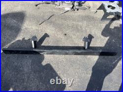 Motorhome Camper Van Under Run Rear Bumper Bar BLACK