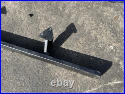 Motorhome Camper Van Under Run Rear Bumper Bar BLACK