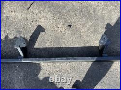 Motorhome Camper Van Under Run Rear Bumper Bar BLACK