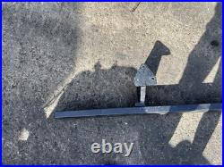 Motorhome Camper Van Under Run Rear Bumper Bar BLACK