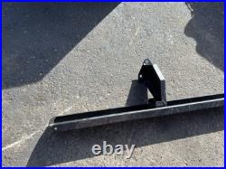 Motorhome Camper Van Under Run Rear Bumper Bar BLACK
