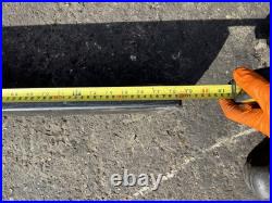Motorhome Camper Van Under Run Rear Bumper Bar BLACK