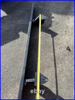 Motorhome Camper Van Under Run Rear Bumper Bar BLACK