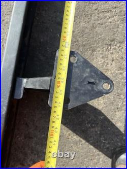 Motorhome Camper Van Under Run Rear Bumper Bar BLACK