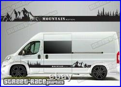 Motorhome Camper van 043 Mountain Edition graphics stickers Ducato Relay Boxer