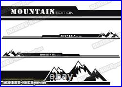 Motorhome Camper van 045 Mountain graphics stickers Crafter Mercedes Sprinter