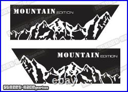 Motorhome Camper van 054 Mountain graphics stickers Crafter Mercedes Sprinter