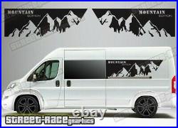 Motorhome Camper van 057 Mountain Edition graphics stickers Ducato Relay Boxer