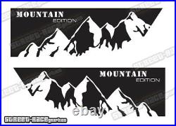 Motorhome Camper van 057 Mountain graphics sticker Crafter Mercedes Sprinter