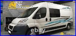 Motorhome Camper van Mountain graphics stickers Fits Citroen\Peugeot Van