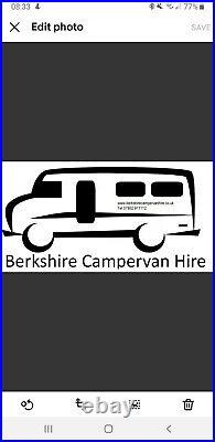 Motorhome Campervan Hire in Berkshire 4 berth Uk Only camper van