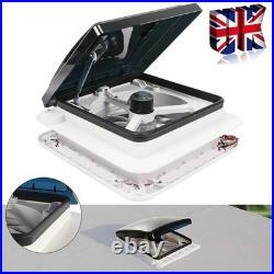 Motorhome Caravan Roof Vent Fan With LED Light 11x 11'' Camper Van Motorhome