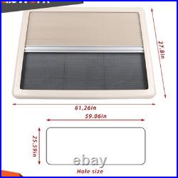 Motorhome Cream Blind Flyscreen Caravan Camper Van Conversion Rv 150cm×65cm
