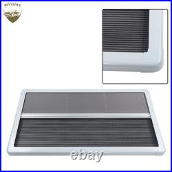 Motorhome Grey Blind Flyscreen 100cmx55cm Caravan Camper Van Conversion RV