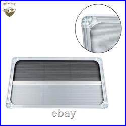 Motorhome Grey Blind Flyscreen 100cmx55cm Caravan Camper Van Conversion RV