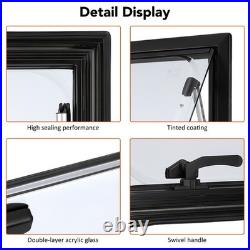 Motorhome Right Angle Camper Van Caravan Horsebox Conversion Cassette Window SA