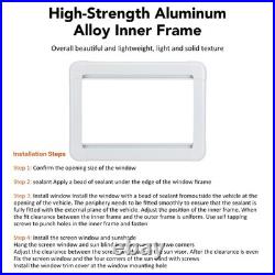 Motorhome Right Angle Camper Van Caravan Horsebox Conversion Cassette Window SA