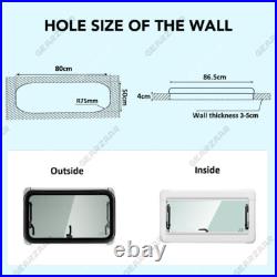Motorhome Round Edge Camper Van Caravan Horsebox Conversion Cassette Window Motorhome Round Edge Camper Van Caravan Horsebox Conversion Cassette Window