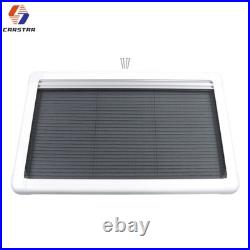 Motorhome White Blind Flyscreen 90cmx55cm Caravan Camper Van Conversion RV