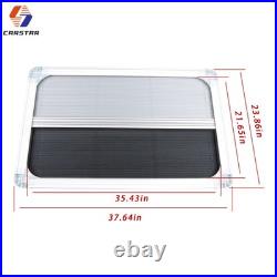 Motorhome White Blind Flyscreen 90cmx55cm Caravan Camper Van Conversion RV