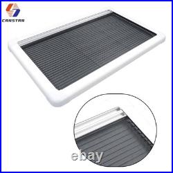 Motorhome White Blind Flyscreen 90cmx55cm Caravan Camper Van Conversion RV