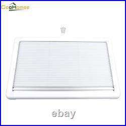 Motorhome White Blind Flyscreen Caravan Camper Van Conversion RV 110cm×55cm