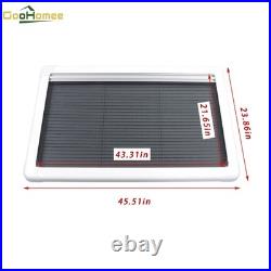Motorhome White Blind Flyscreen Caravan Camper Van Conversion RV 110cm×55cm