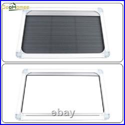 Motorhome White Blind Flyscreen Caravan Camper Van Conversion RV 110cm×55cm