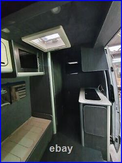 Motorhome race van camper van fitted furniture only conversion crafter/ sprinter