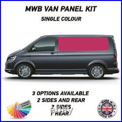 Mwb Van Panel Kit vinyl graphics motorhome campervan (42 Colours) SVPK3