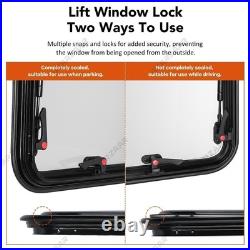 New 500x500mm © Flat Camper Van Cassette Window for Caravan for Motorhome Window New 500x500mm © Flat Camper Van Cassette Window for Caravan for Motorhome Window