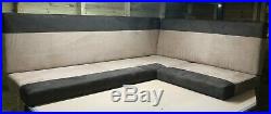 New L-Shaped Campervan Day Van Boat Motorhome Bench Seat Cushions made to order
