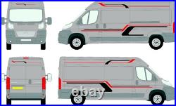 (No. 1127) CAMPER VAN GRAPHICS MOTORHOME STICKERS GRAPHICS DECALS CARAVAN DECALS