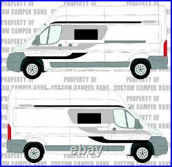 (No. 768) MOTORHOME GRAPHICS STICKERS DECALS CAMPER VAN CARAVAN UNIVERSAL FITTING