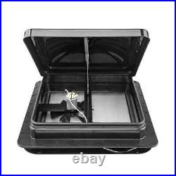OTOKEA Camper Van Roof Vent Skylight Motorhome Caravan Horsebox Jet Black OTOKEA Camper Van Roof Vent Skylight Motorhome Caravan Horsebox Jet Black